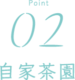 Point02:自家茶園